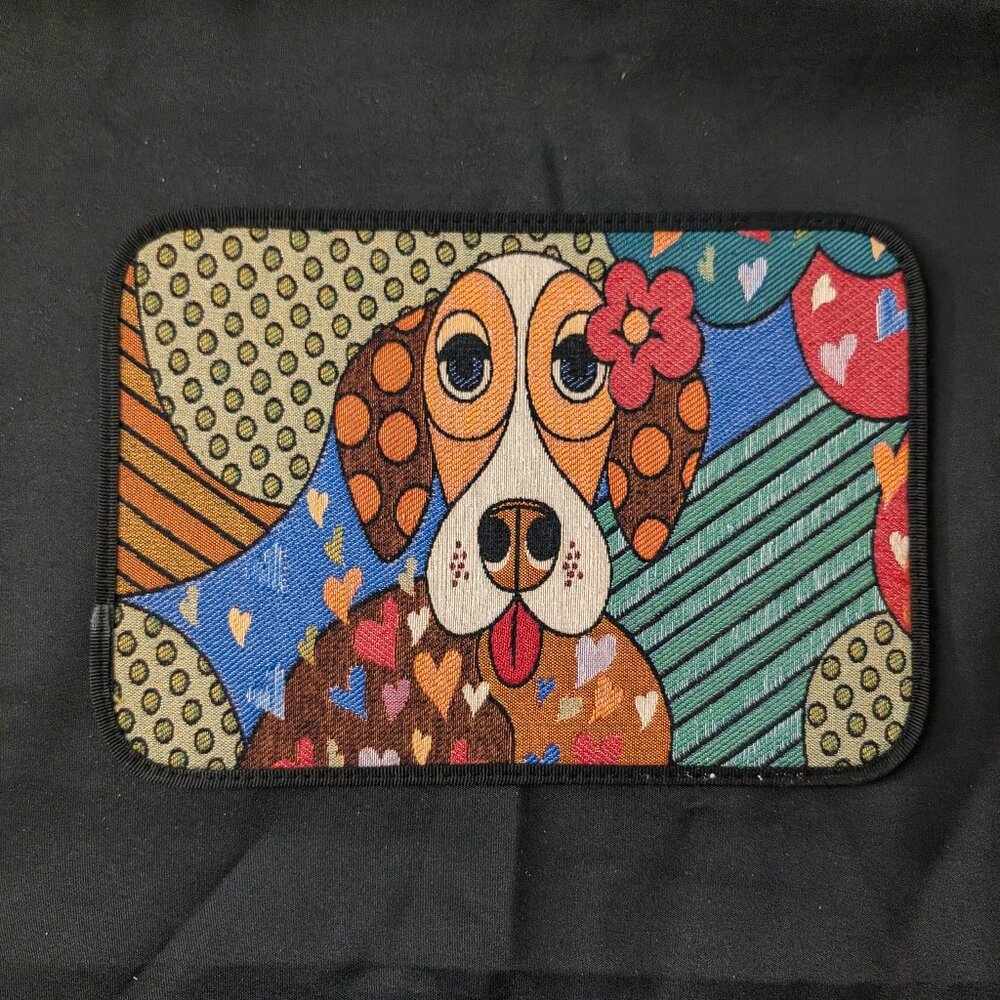 Handmade Dog Mouse Pad